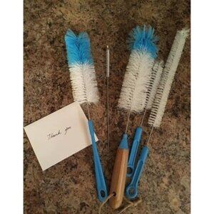 New Bottle Brush Cleaner Pack - Set of 5 Bottle Brushes for Cleaning Bottles